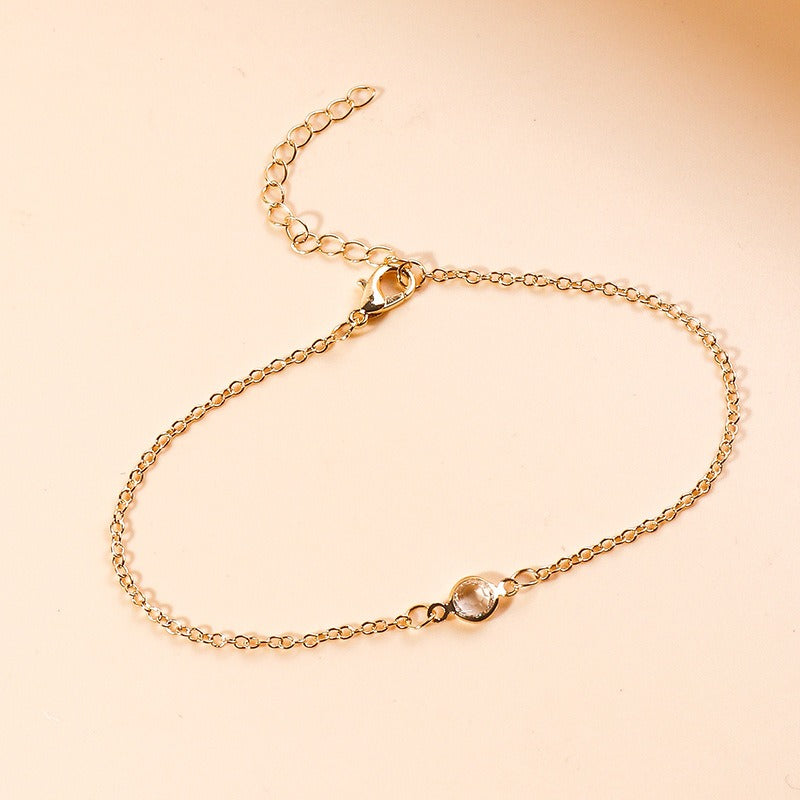 Small Circle Chain Foot Chain