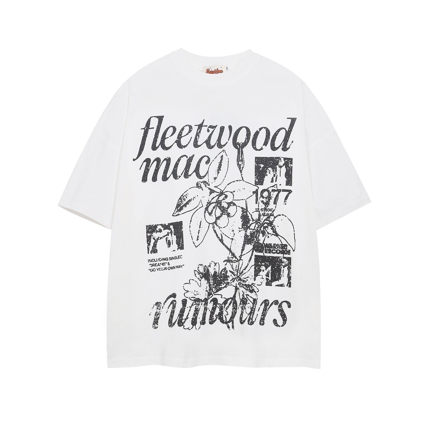 Album vintage printed short sleeves