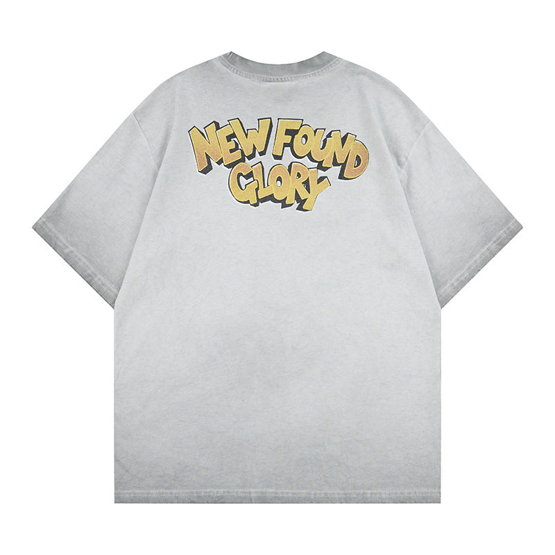 Hardcore rock band short sleeved