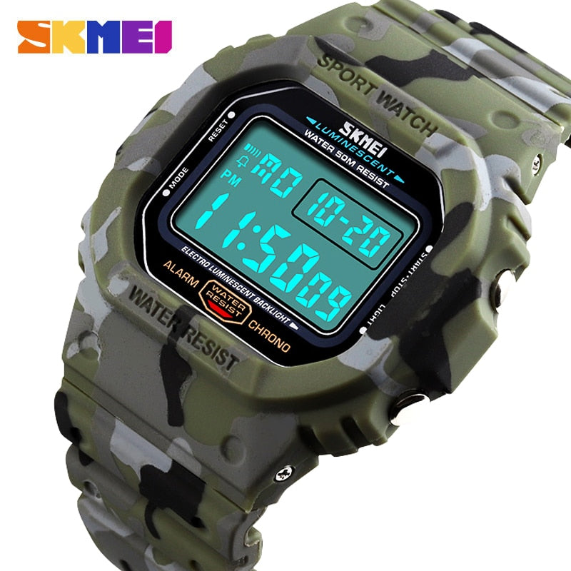 SKMEI 1471 Waterproof Luminous Digital Watch Military Sports Men Wristwatch Men's Watches Relogio Masculino relojes para hombre