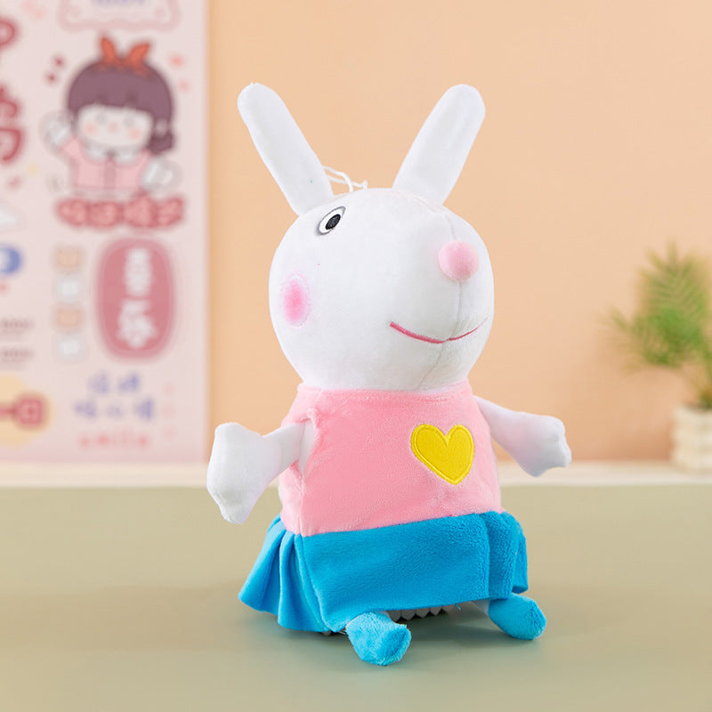 Cute Pig Friends Plush Toy Dinosaur Teddy Bear Cartoon George Pig Doll Gift for Girls