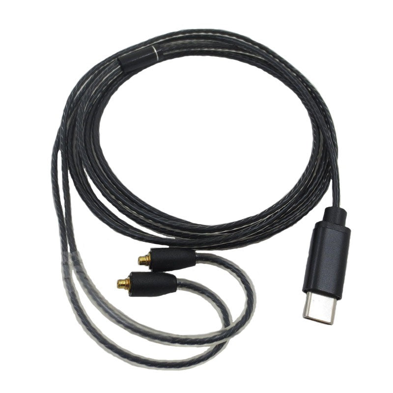 Type-C with microphone and tuning MMCX interface SE215 SE535 Shure headphone plug and unplug cable