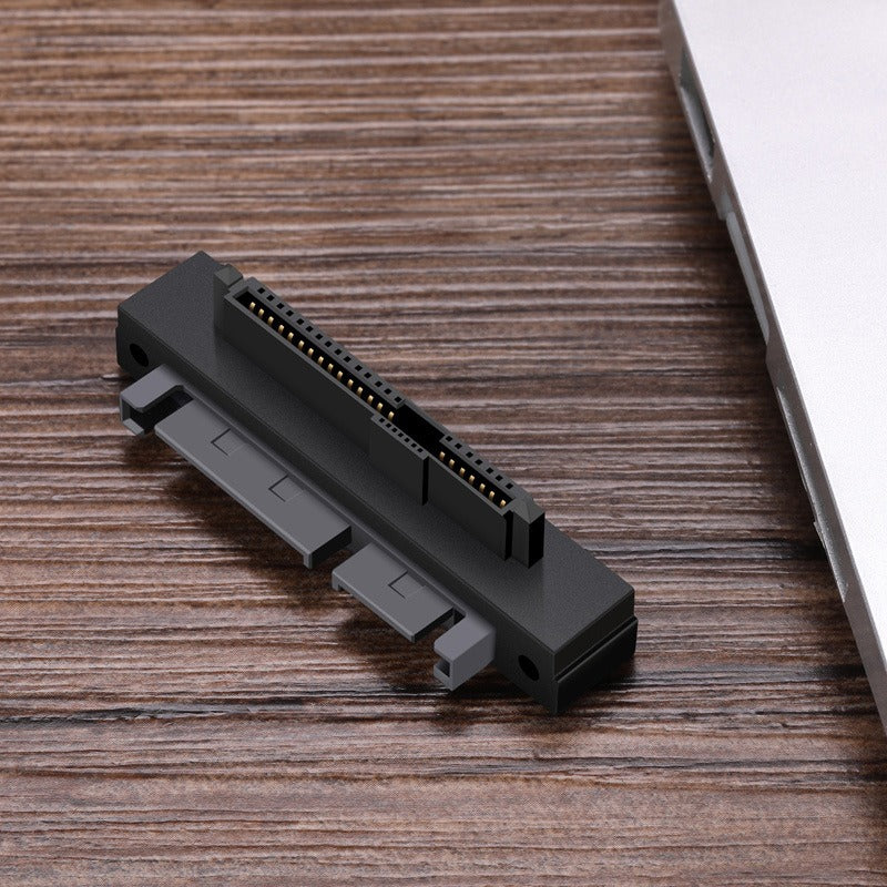SATA to SAS 90 degree elbow adapter motherboard small mouth SAS adapter SFF-8482 adapter