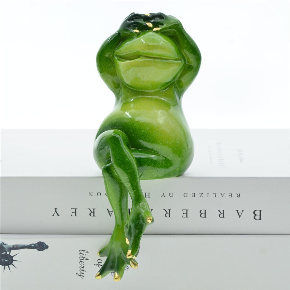 Garden Home Three No Frog Resin Decoration