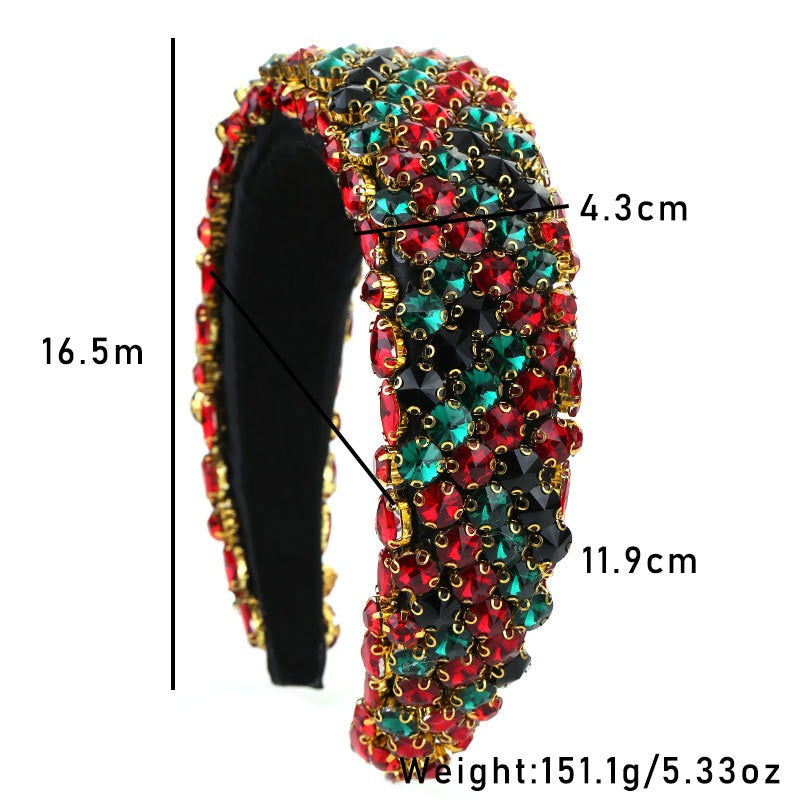 Fashionable and versatile Baroque full diamond hair accessories