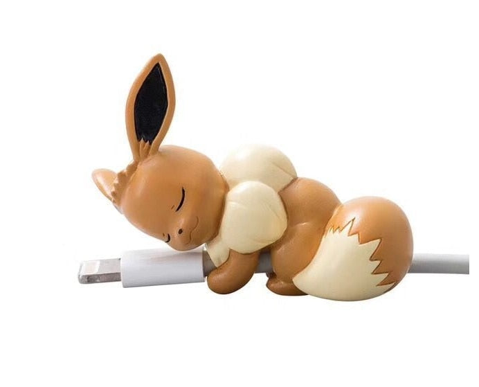 Cute Bite Cartoon Cable Protector for iPhone X earphone data cable Universal Cord Protection Protective Cover USB Cable Winder