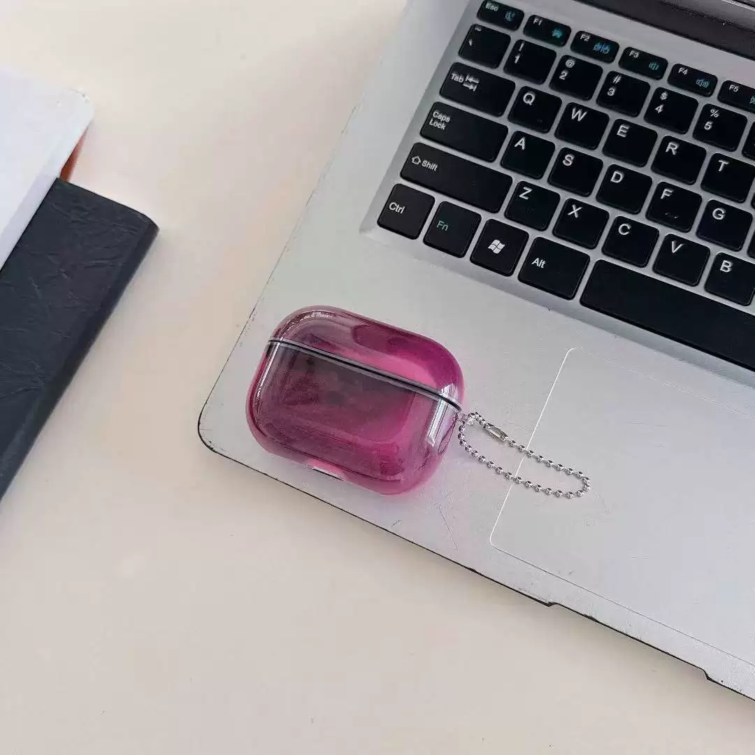 Luminous Flowing Sand Earphone Case Suitable for Air Pods Fluorescent Earphone Protective Case High Appearance Atmosphere Lumino