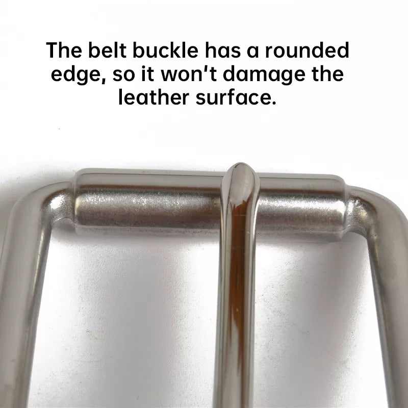 Durable 304 Stainless Steel Belt Buckle, Men's Heavy Duty Metal Belt Clasp