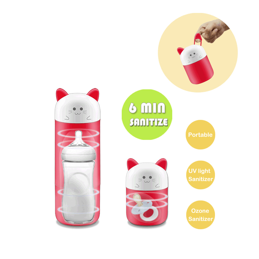 Bimirth Rechargeable UV Disinfection Box Dust Box UV Ozone Menstrual Cup Sterilizer Sterilizer Pacifier Box