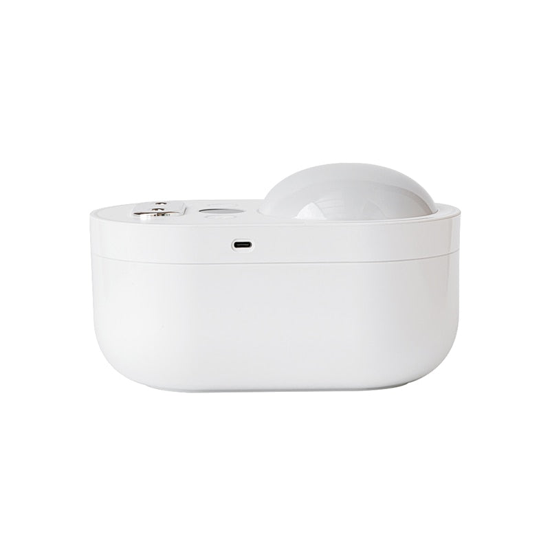 1L Projection Light Air Humidifier Dual Nozzle 4000mAh Rechargeable Battery Wireless Ultrasonic Aroma Diffuser Mist Maker Fogger