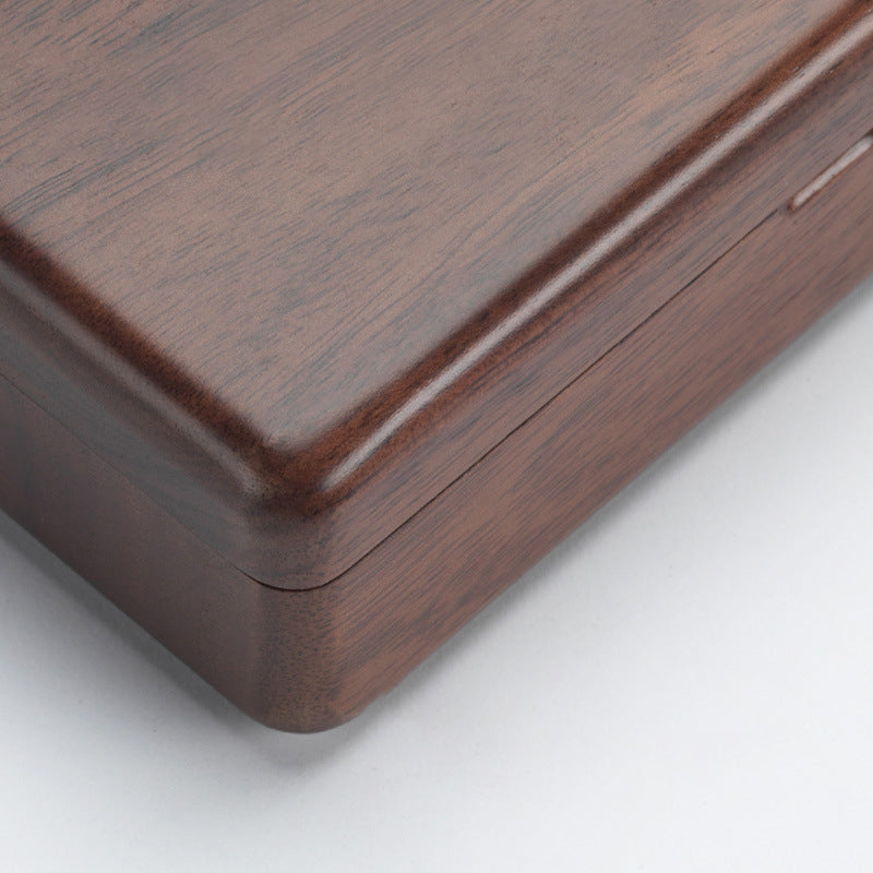 Black Walnut Solid Wood Jewelry Organizer