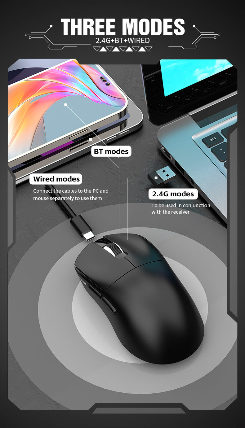 mouse lightweight E-sports game the third mock examination Bluetooth wireless mouse notebook mouse