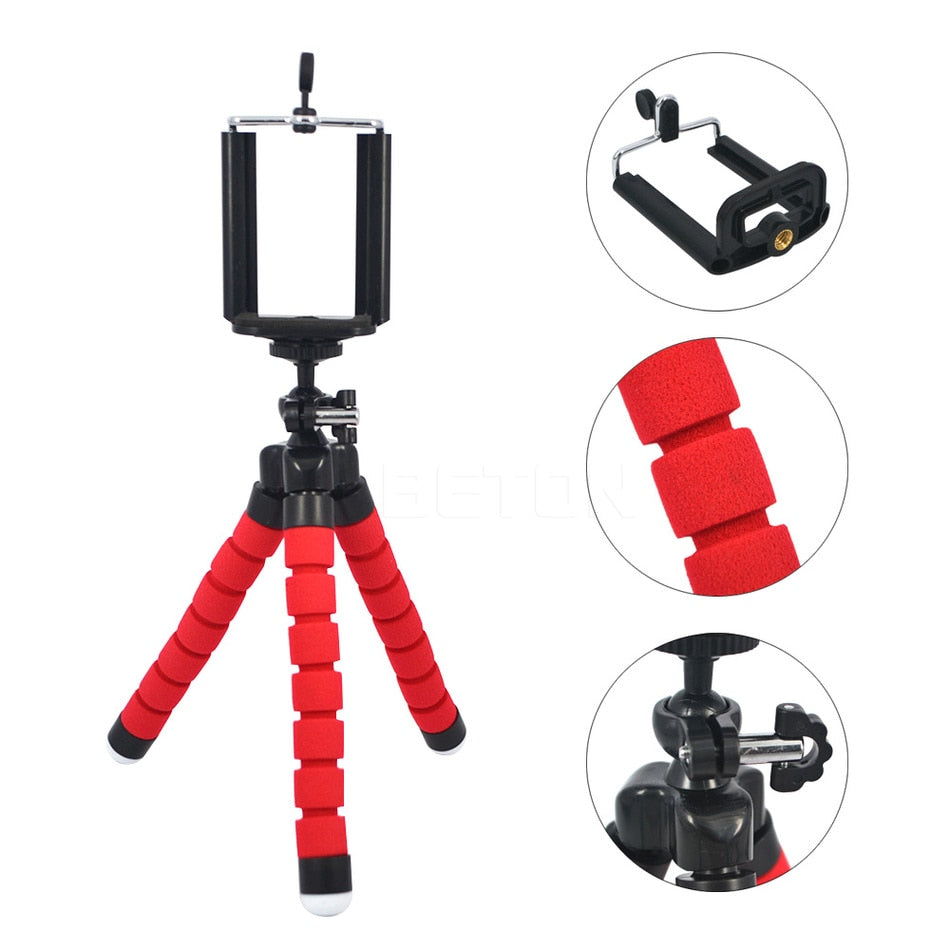 7in1 Phone Camera Lens Kit Fisheye Wide Angle Macro Lentes For iPhone 6 6s 7 8 Plus 5 5s Smartphone Tripod Bluetooth Shutter