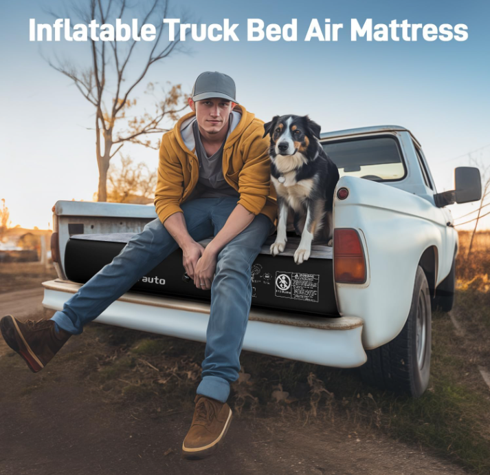 Umbratuo inflatable mattress is suitable for medium-sized short truck lathes ranging from 6-6.6 feet (approximately 1.8-2.0 mete