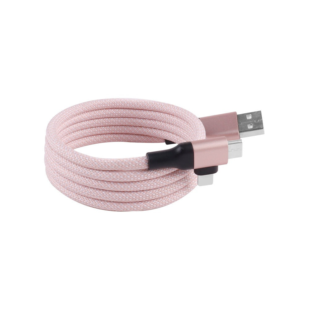 Magnetic data cable fast charging 60w dual input dual output multifunctional magnetic charging cable type-c