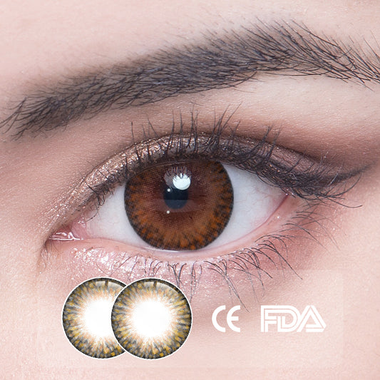 1Pcs FDA Certificate Eyes Beautiful Pupil Colorful Girl Cosplay Contact Lenses