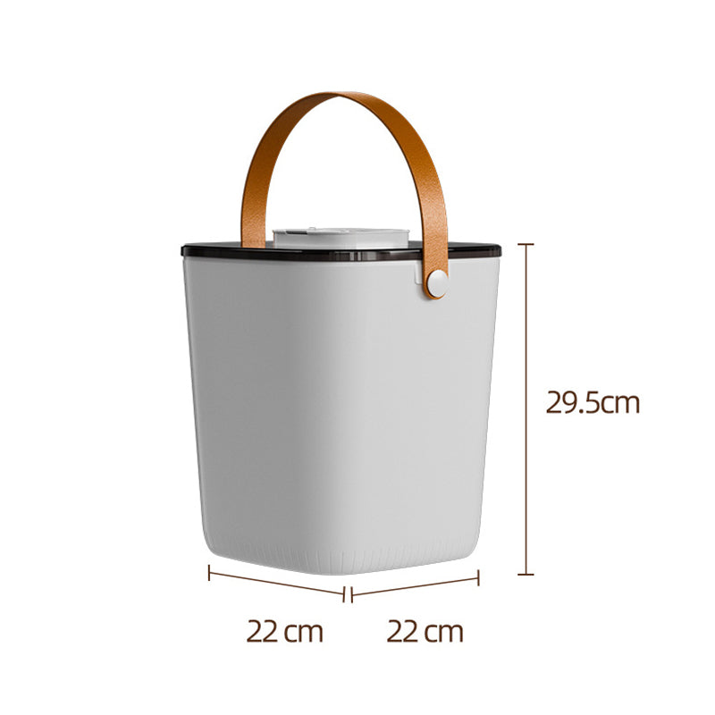 Intelligent Vacuum Rice Bucket Charging Section Fresh Grain Storage Bucket 13L