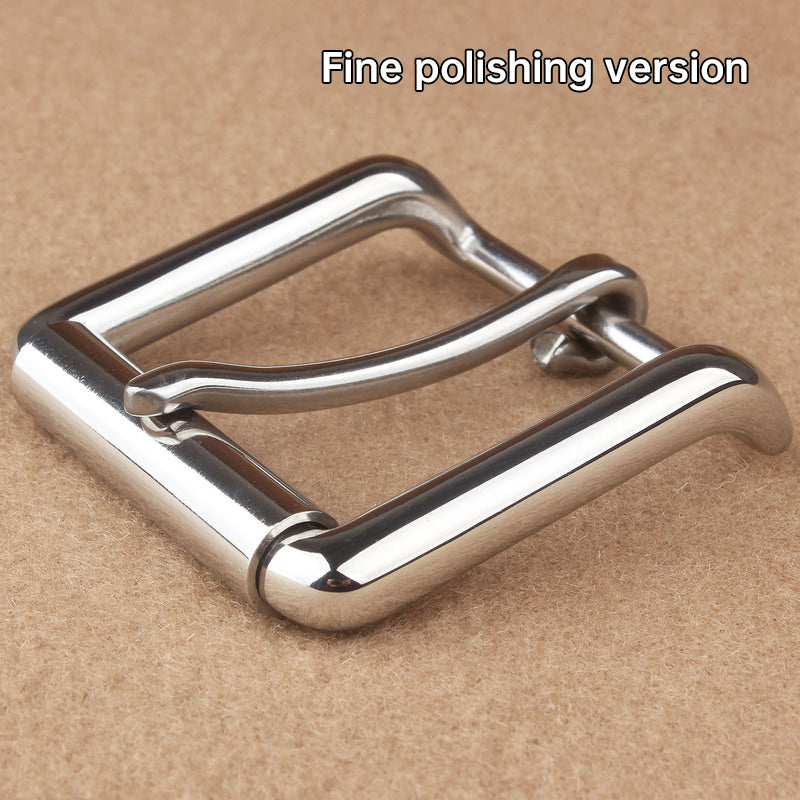 Durable 304 Stainless Steel Belt Buckle, Men's Heavy Duty Metal Belt Clasp