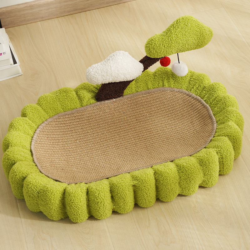 Money Tree Cat Scratch Pot Cat Scratch Pad Wear resistant and Durable Cat Scratch Pot Cat Scratch Column Cat Toys Pet Supplies