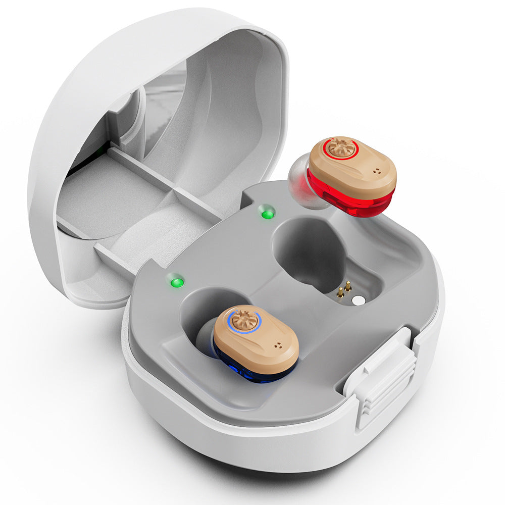 TWS ear charging case hearing aid sound amplifier auxiliary hearing aid direct charging model