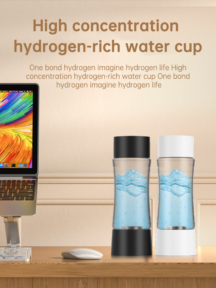380ml High Quality tritan plastic hydrogen water bottle