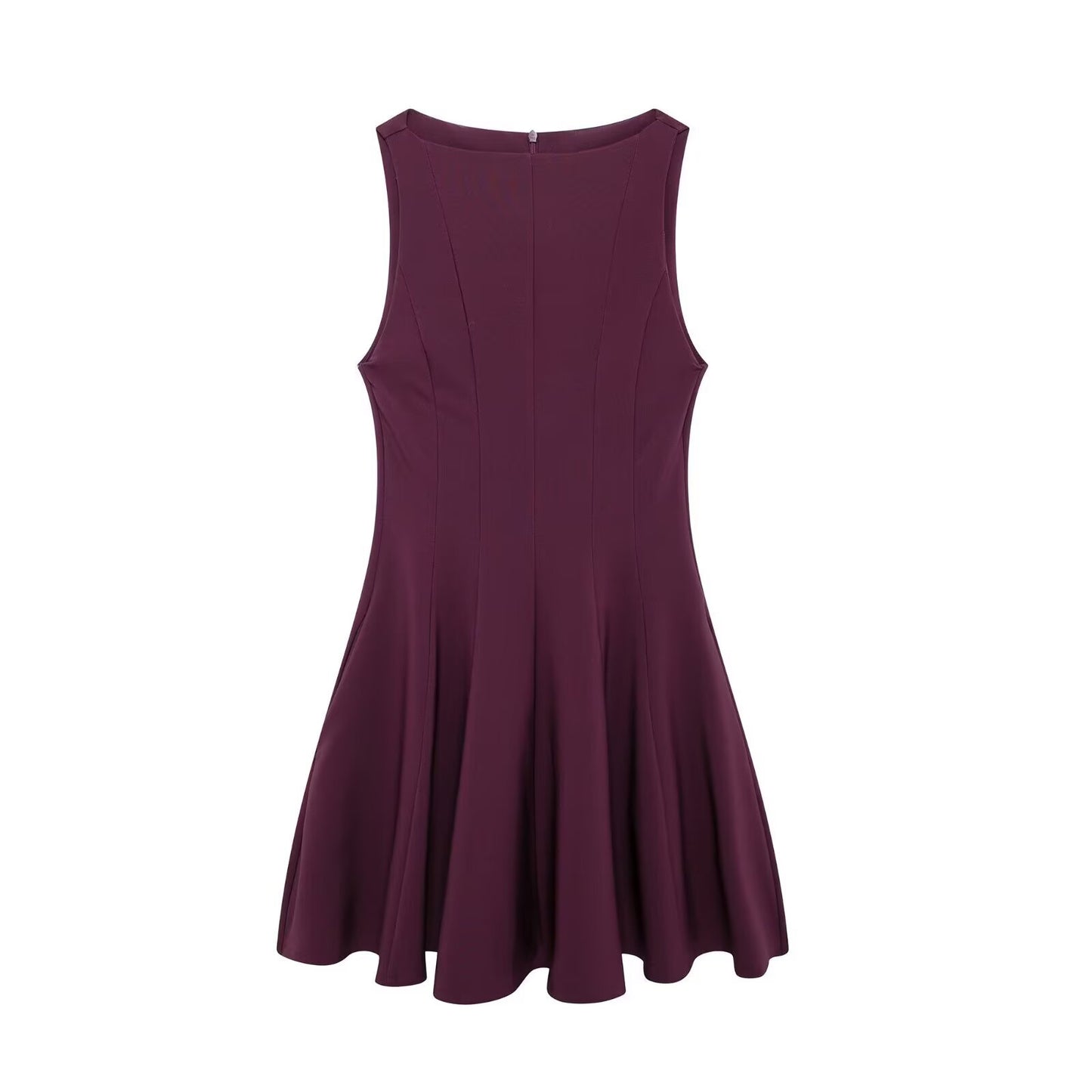 Pure Desire Wind Wide Swing Short Sleeveless Dress