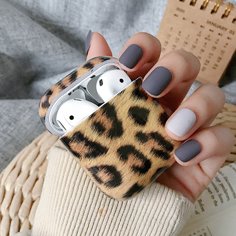 Leopard Zebra Pattern Case For AirPods Pro 2 Earphone Cases Hard Wireless Charging Box Cover for AirPod 2 3 Air Pods Smooth Case