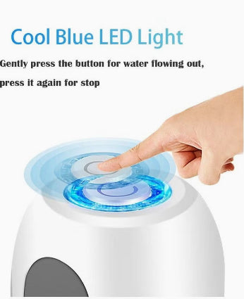 Portable USB Charging Electric Pumping Automatic Water Dispenser White/Black