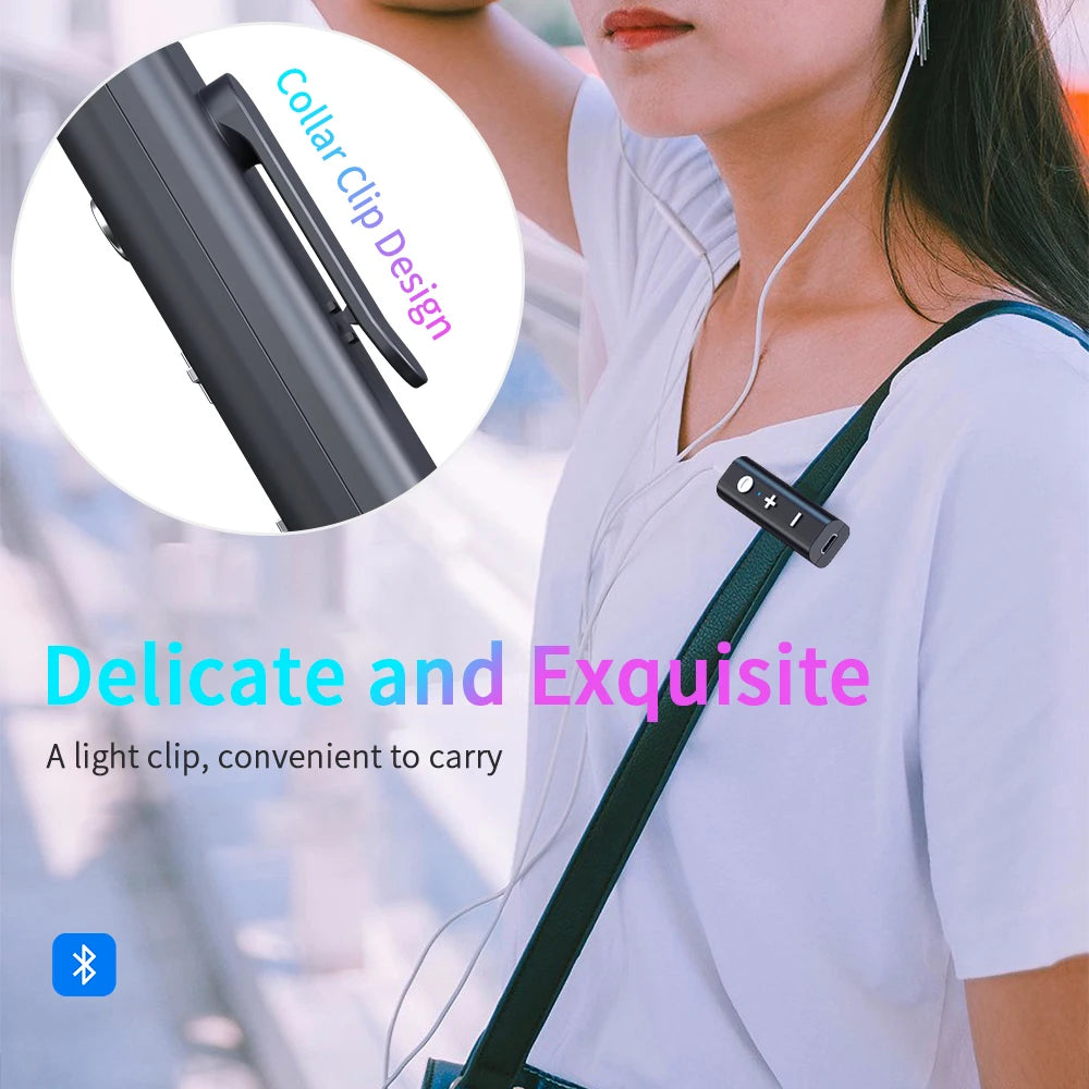 Bluetooth 5.0 Receiver For 3.5mm Jack Earphone Wireless Adapter Bluetooth Aux Audio Music Transmitter