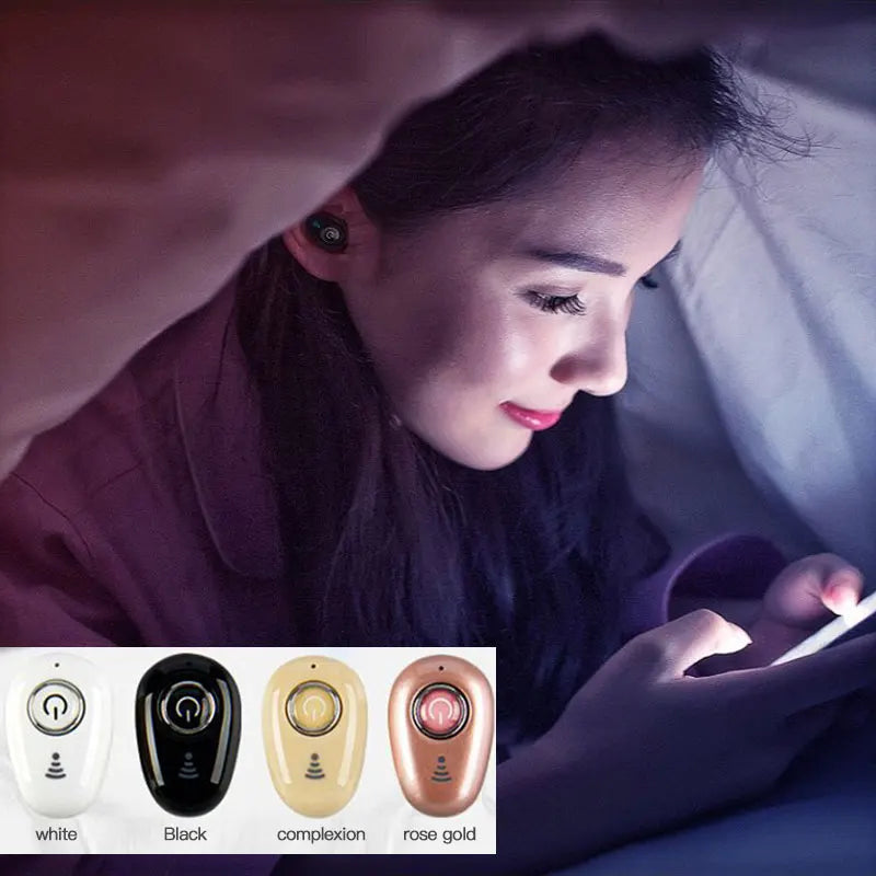S650 Mini Bluetooth Earphone Wireless In-Ear Invisible Earbuds Handsfree Headset Stereo with Mic for iPhone 11 Huawei Mate 30