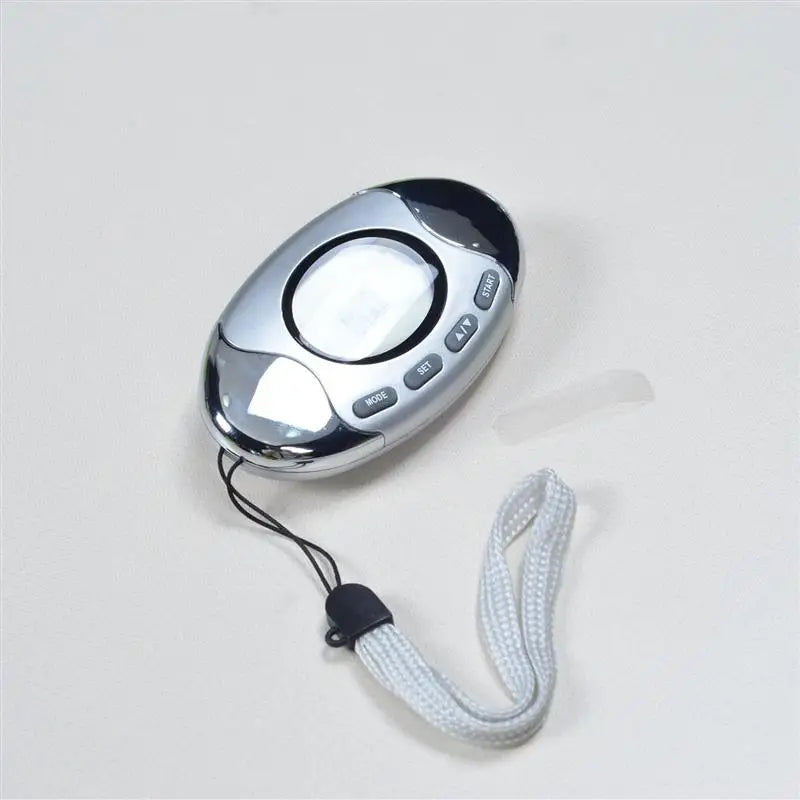 Step Counter Walking 3D Digital Pedometer with Strap Accurately Track Steps and Miles Multi-Function Pocket Pedometer