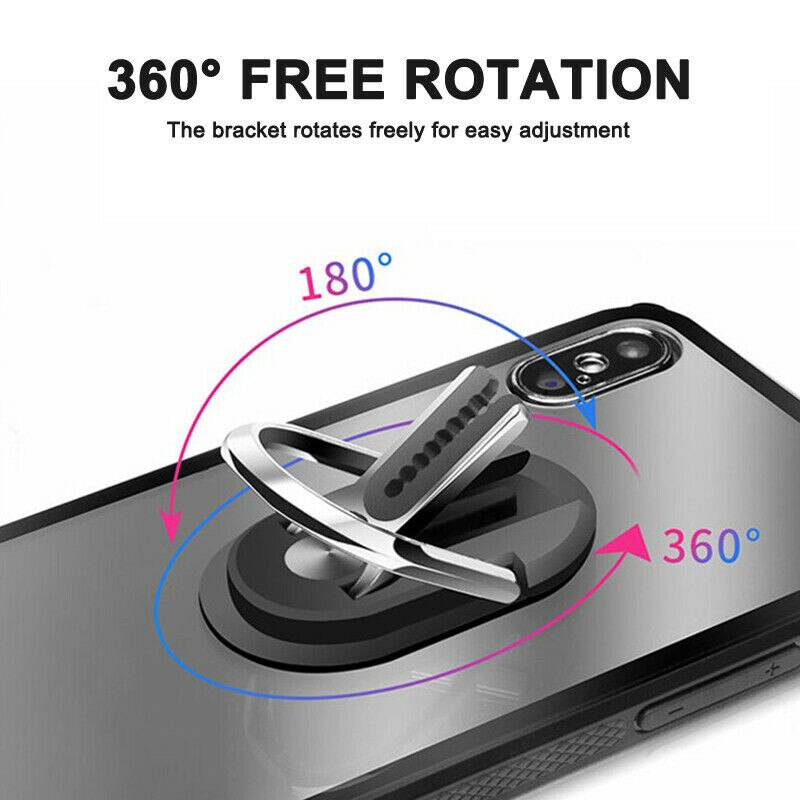 Multi-purpose Car Air Vent Mobile Phone Finger Ring Holder
