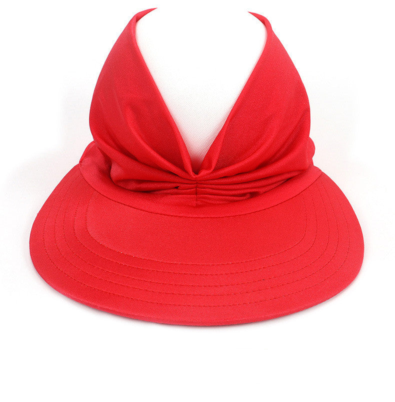 Summer Stretch Visor Hat for Women