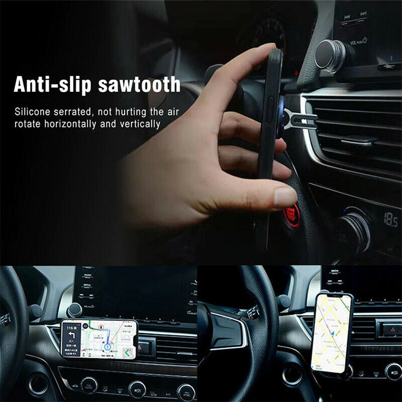 Multi-purpose Car Air Vent Mobile Phone Finger Ring Holder