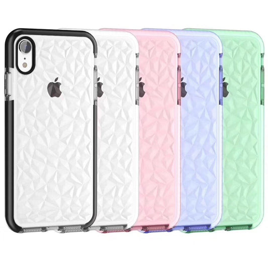 Explosive two-color diamond transparent soft shell