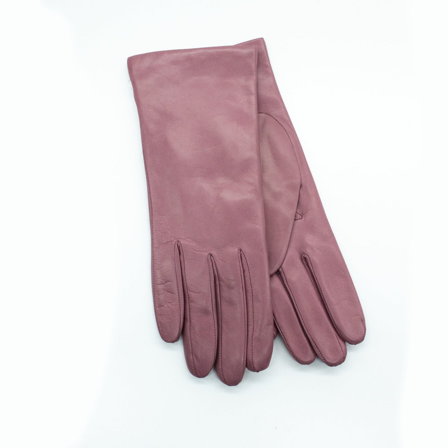 9" LEATHER GLOVES WITH CASHMERE LINING