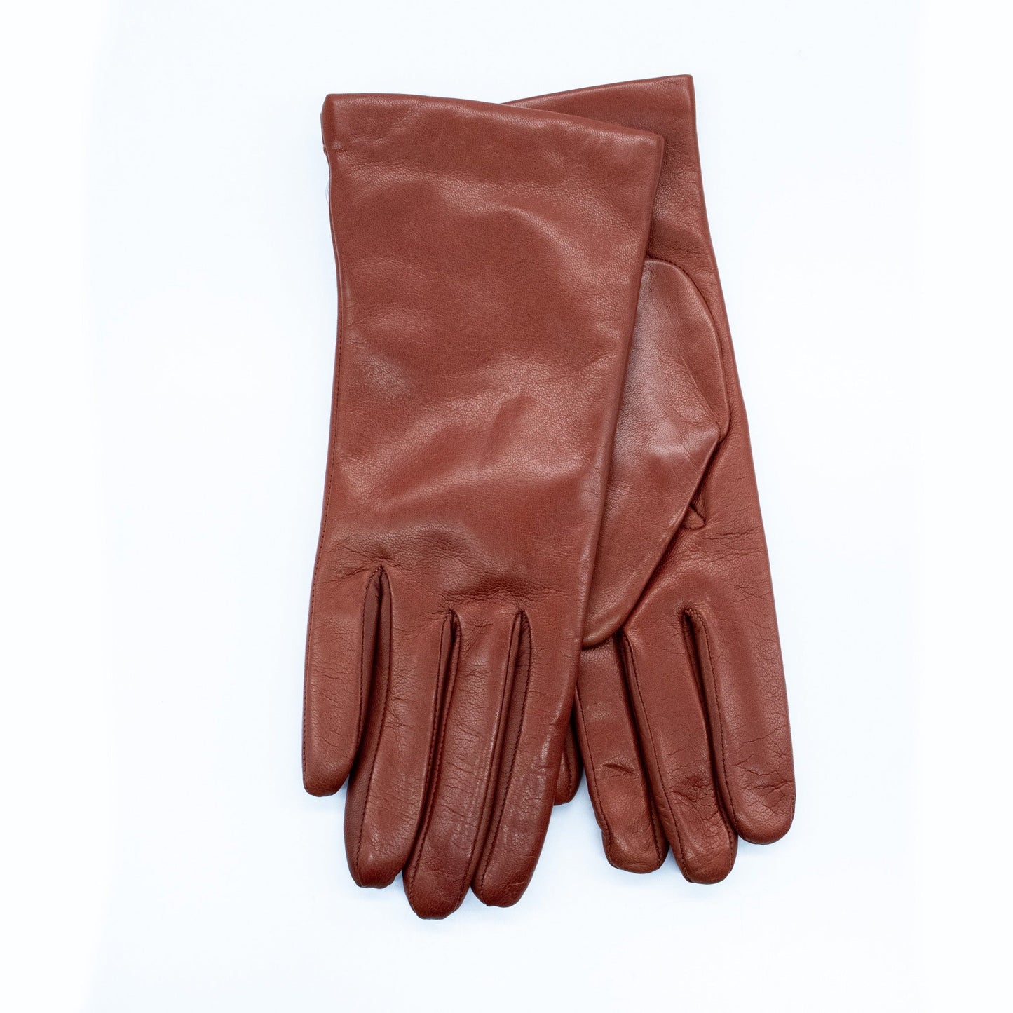 9" LEATHER GLOVES WITH CASHMERE LINING