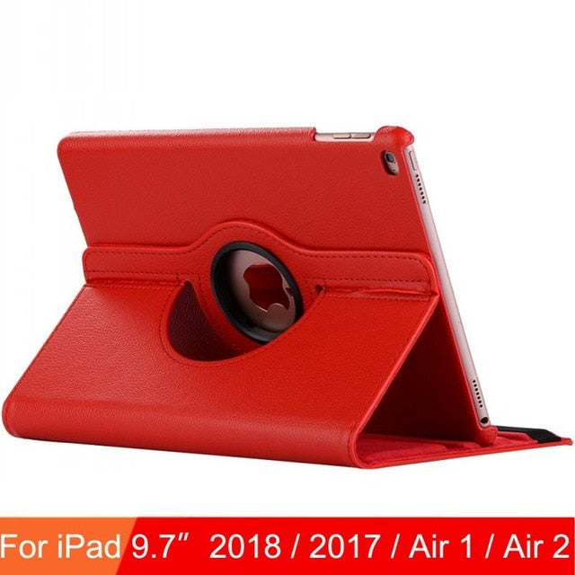 Smart Leather Cover Case for Apple iPad Air 1 Air 2, 5, 6,9.7 2017, 2018, 5th, 6th Generation