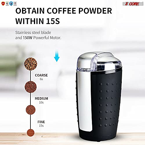 Coffee Grinder Spice Nut Grinders Blender 5 Core CG 01
