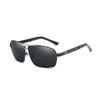Men's fashion square polarizer sunglasses