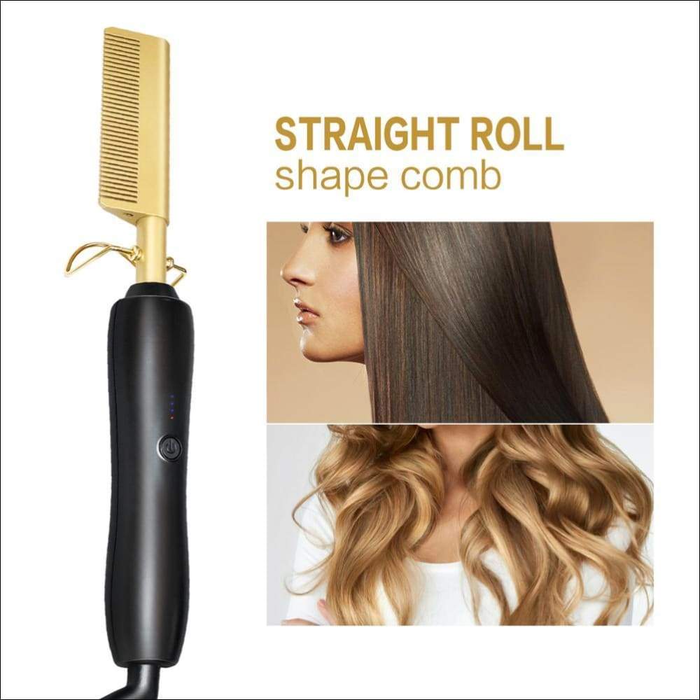 450ºF Golden Electric Comb Iron