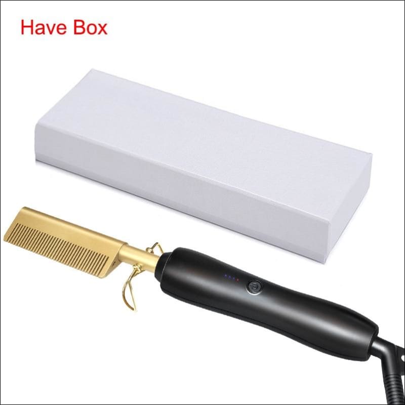 450ºF Golden Electric Comb Iron