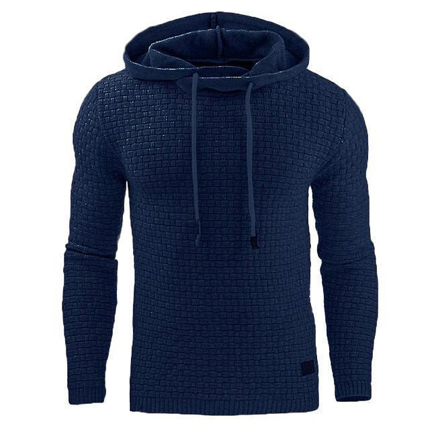 Men Solid Color Sports Hoodie