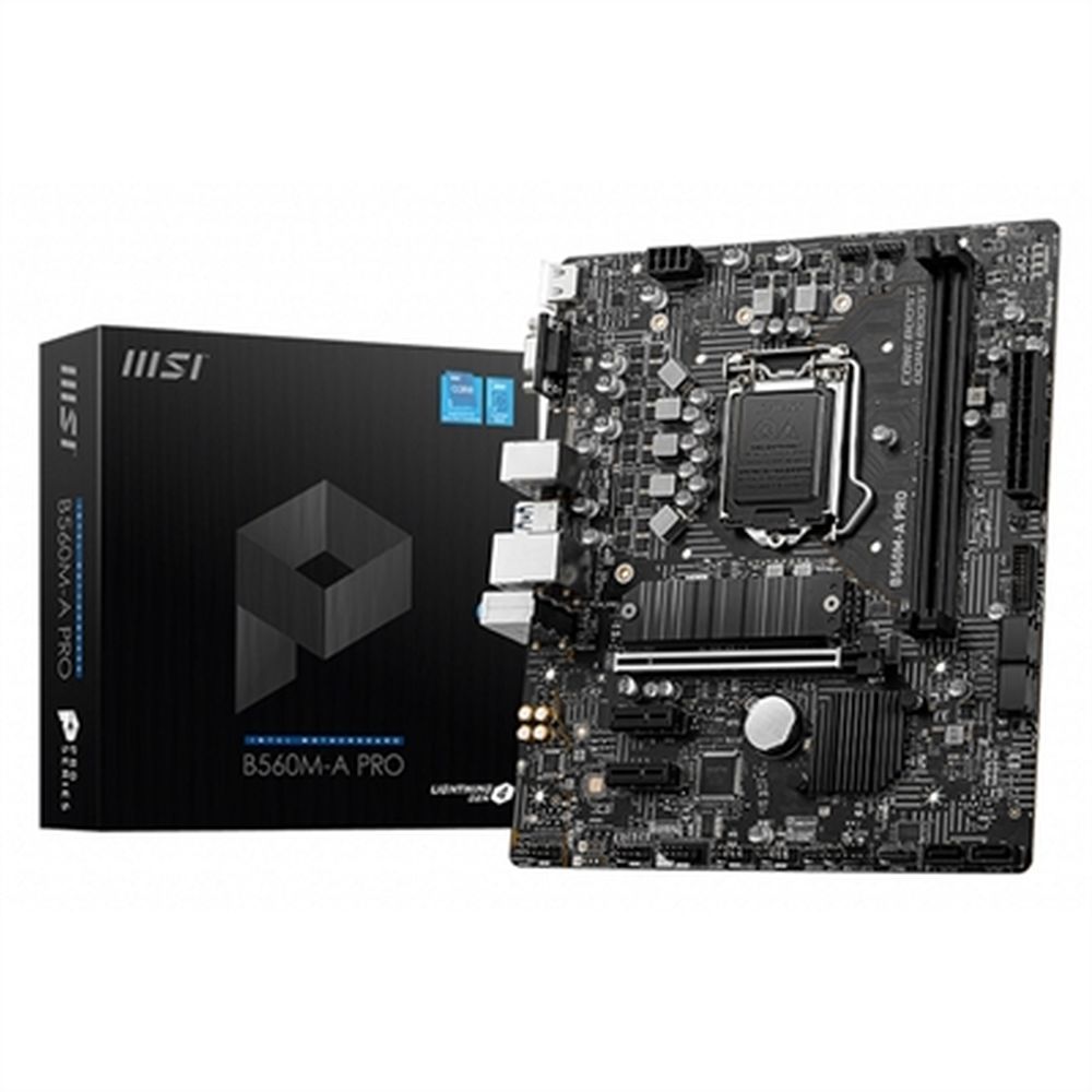 Дънна платка MSI B560M-A PRO Micro ATX LGA1200 Intel