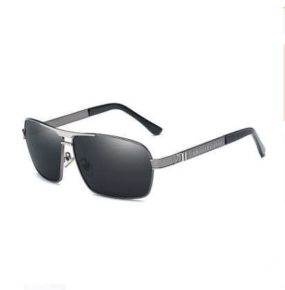 Men's fashion square polarizer sunglasses