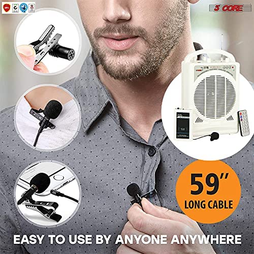 Microphone Wireless Collar & Head Set Amplifier System Portable PA Speaker (HEAD SET MIC) 5 Core WA 116