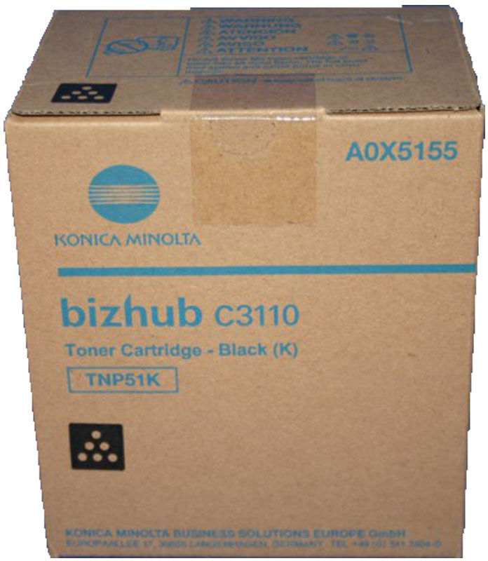 Toner Black for C3110 Konica