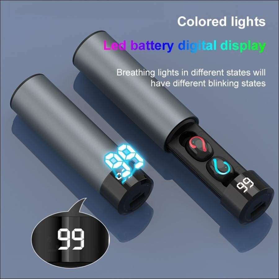 6D Power Bank Wireless Earbuds