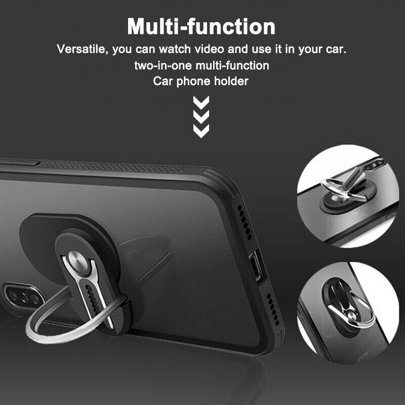 Multi-purpose Car Air Vent Mobile Phone Finger Ring Holder