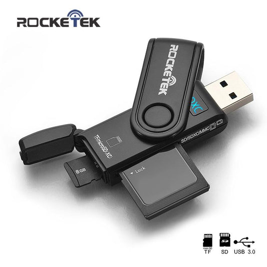 Rocketek read 2 cards Simultaneously USB